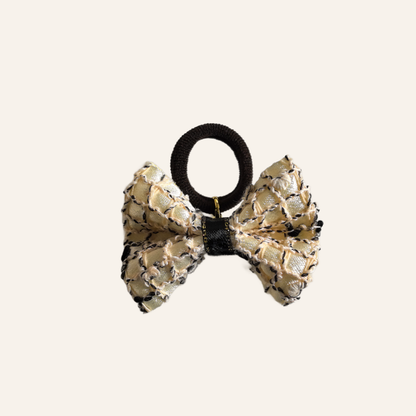 Detachable Woven Mesh Pet Hair Bow - Gala Collection for Small Dogs | SilkyC