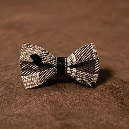 SilkyCo soft heart dog hair bow for small dog front view